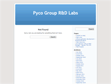 Tablet Screenshot of labs.pyramid-consulting.com